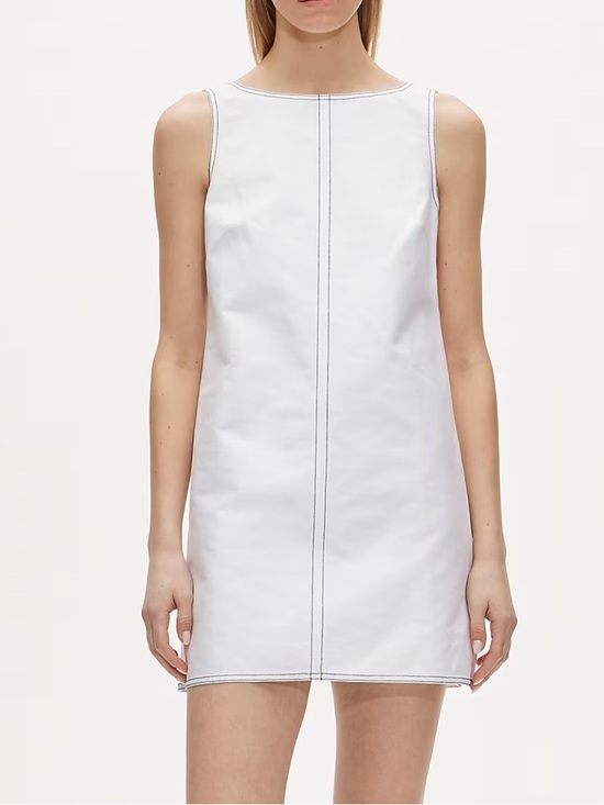 J. Crew Dresses & Skirts - NEW J.Crew Contrast-Stitch Billie Dress in double cotton poplin